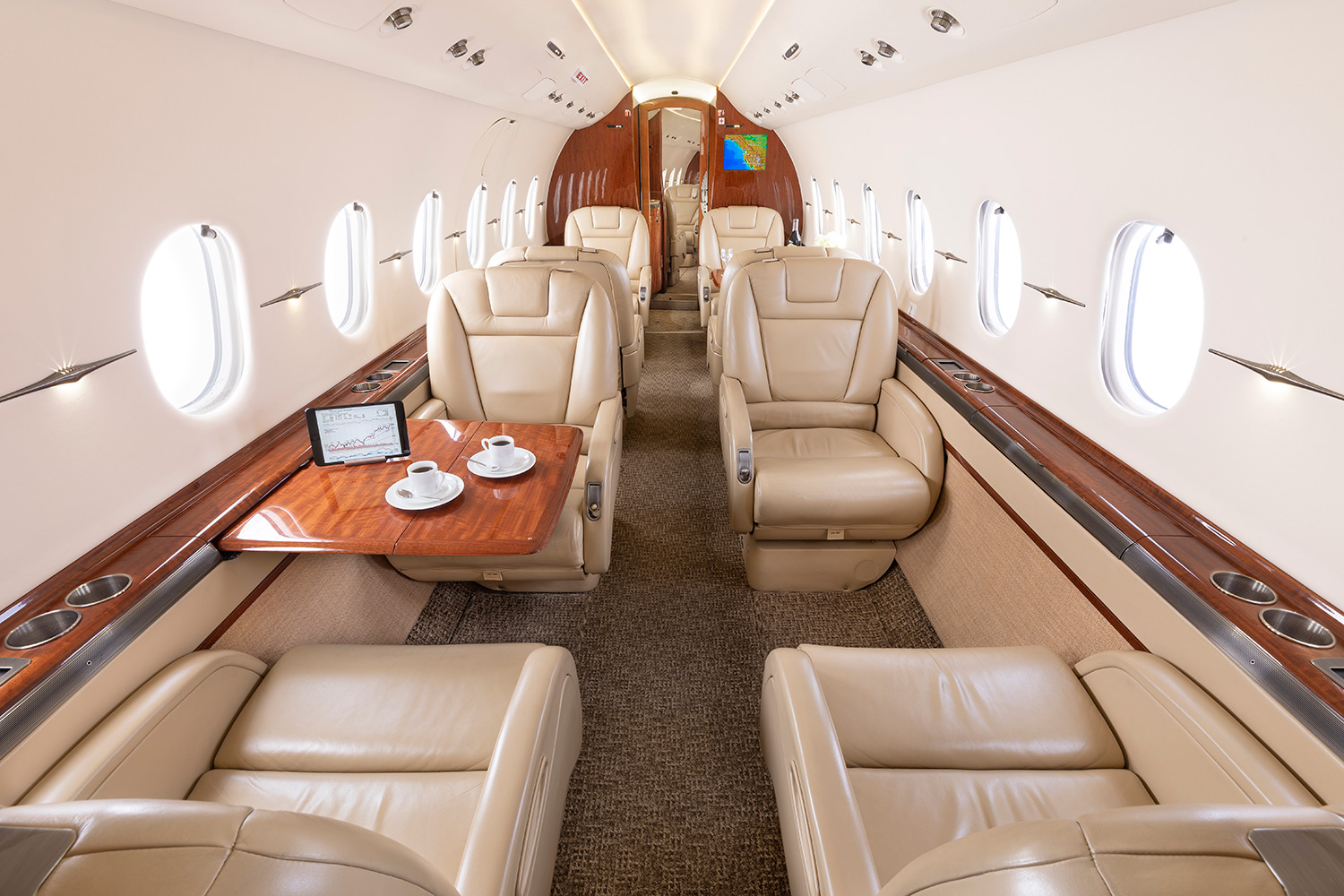 cabina Beechcraft Hawker 4000